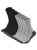 camano Socken 8er Pack in Schwarz/Grau