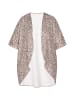 ebeeza Damen Plus Size Cardigan in Khaki