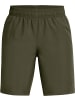 Under Armour Sportshorts "Ua Tech Woven Wordmark Short" in Grün