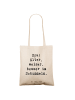 Mr. & Mrs. Panda Shopping Tasche Spruch Opa Weisheit mit Spruch in Creme