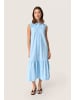 Soaked in Luxury Kleid SLBamone Lockere Passform in Vista Blue