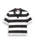 Coccodrillo Polo-T-Shirt mit kurzen Ärmeln in schwarz