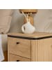 CALICOSY Nachttisch MALAGA in Helles Holz - (W) 48  x (H) 55  x (L) 40  cm