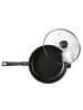 Funktion Sautépfanne Antihaft-Keramik in Schwarz