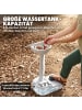 Outsunny Camping Waschbecken,51cm x 33,5cm x 103cm,grau