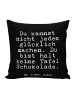 Mr. & Mrs. Panda Kissen Du kannst nicht jeden... mit Spruch in Schwarz