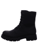 rieker Damenschnürrstiefel warm flach Z912000 Z91 in  Schwarz
