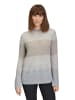 Betty Barclay Strickpullover mit U-Boot-Ausschnitt in Patch Beige/Grey