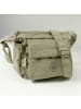 Bag Street Handtasche, Abendtasche Nylon braun, stone ca. 17cm