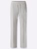 creation L Modal-Mix-Jersey-Hose in hellgrau-ecru