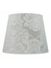 Licht-Erlebnisse Lampenschirm Ø 38 x (H)30 cm in Silber