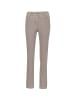 GOLDNER Jeansschlupfhose MARTHA in helltaupe