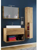 ebuy24 Badmöbelset LendasII80 Eiche 80 x 52 cm