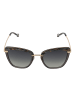 Yalea Frauen Sonnenbrille Quadratisch Grau