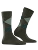Burlington Socken Melange Marylebone in Green mel.
