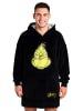 The Grinch Grinch Oversize Cozy Hoodie Übergroße Kuschelpullover in schwarz