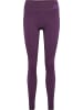 Hummel Leggings Hmlte Christel Damen in PLUM PERFECT/BELLFLOWER MELAN
