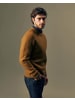 Lee Pullover Boiled Wool in Golden Tobacco