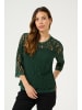 Cream Kurzarm-Bluse CRKit Regular fit in Sea Moss