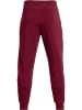 Under Armour Sweat Pant "Ua Unstoppable Flc Jgr Eu" in Rot