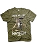Gremlins T-Shirt "There Will Be Mayhem T-Shirt" in Grün