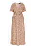 faina Women Dress in beige multicolor