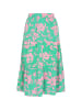 IZIA Women Skirt in turquoise multicolor