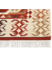 Beliani Kelim VOSKEVAZ in Bunt/Orange/Rot - (W) 160 x (H) 1 x (L) 230 cm