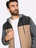 WITT WEIDEN Jacke in camel-anthrazit-meliert