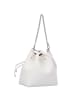 Lancaster Pur & Element Beuteltasche Leder 20 cm ecru-in-cha