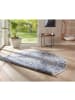 freundin HOME COLLECTION In- und Outdoor Wendeteppich Rund Lilja blau creme