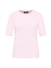 ELBSAND T-Shirt Siva in Soft Rose