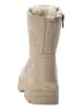 Camel Active Schnürstiefel aus Rindsleder in Beige