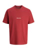 JACK & JONES Junior T-Shirt 'Norrebro' in rot
