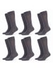 6er-Set: Socken in Gray