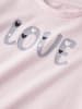 name it Langarmshirt Glitzerprint Nmfolinas in cherry blossom