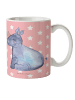 Mr. & Mrs. Panda Kindertasse Einhorn Nashorn ohne Spruch in Rot Pastell