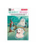 Step by Step MAGIC MAGS Dog Basty, Applikationen in Blau