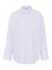 Soaked in Luxury Langarm - Hemd SLOriana Gerade Passform in White and blue stripes