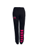 Roberto Geissini Stripe Jogginghose Schwarz Pink