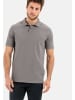 Camel Active Piqué Poloshirt aus reiner Baumwolle in Grau