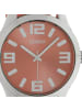 Oozoo Armbanduhr Oozoo Timepieces orange extra groß (ca. 47mm)