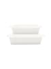 Greengate Auflaufform Alice rechteckig 2er Set in white