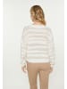 Usha Women Cardigan in cream multicolor