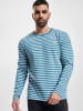 WOOD WOOD T-Shirt in brightblue/offwhitestripes