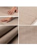 KADIMA DESIGN Teppich Kurzflor Waschbar Einfarbig LECH Microfaser OEKO-TEX in Beige