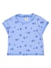 müsli Babyshirt in Azure blue/ Shell blue