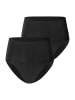 Schiesser Shapingslip Seamless Contouring in schwarz,schwarz