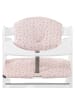 Hauck Sitzkissen / Hochstuhlauflage für Alpha Hochstuhl in rosa,grau