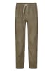 Petrol Industries Tapered Cord-Cargohose fletcher in Grün